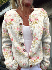Kerenza | Pink Floral Cardigan