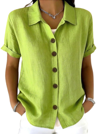 Gracia | Relaxed Short Sleeve Shirt