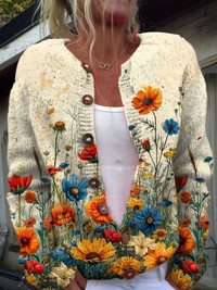 Tamsin | Wildflower Print Cardigan