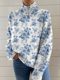 Rubie - Blossom Turtleneck Sweater