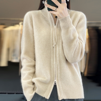 Luna Zip-Up Cardigan
