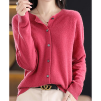 Mercy Round-Neck Cardigan