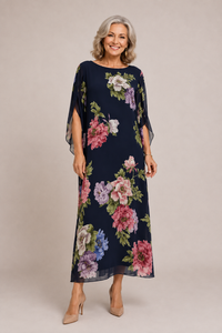 Elowen Midnight Bloom Maxi Dress