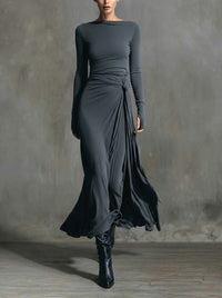 Naiara | Maxi dress with side knot