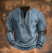 The Dimitri Retro Half-Zip Sweater