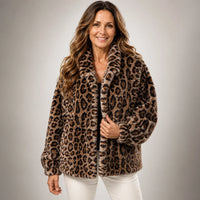 Bernice™ | Leopard Print Coat