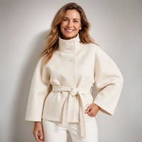 Muriel™ | Belted Cape Coat