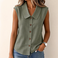 Linora Collared Summer Top