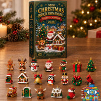 Mini Christmas Brick Ornament 2026 Advent Calendar