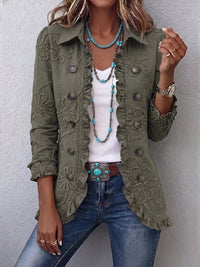 Sienna Ruffle-Trim Jacket