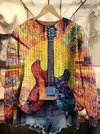 Bryony Bohemian Guitar Sweatshirt