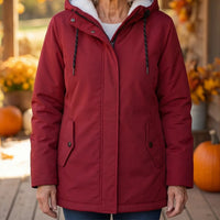 The Heide Quilted Hooded Winter Coat