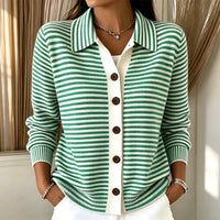 Wynn | Striped Knit Cardigan