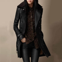 Selma Double-Breasted Structured Trench Coat