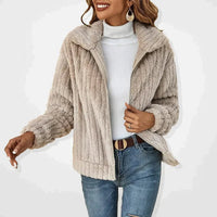 Roberta | Plush Zip-Up Jacket